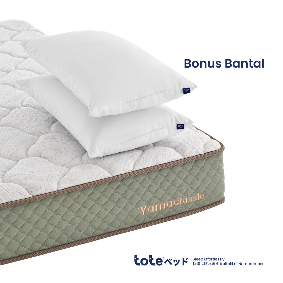 Tote Yama Classic Set | Divan Headboard + Kasur 160 x 200