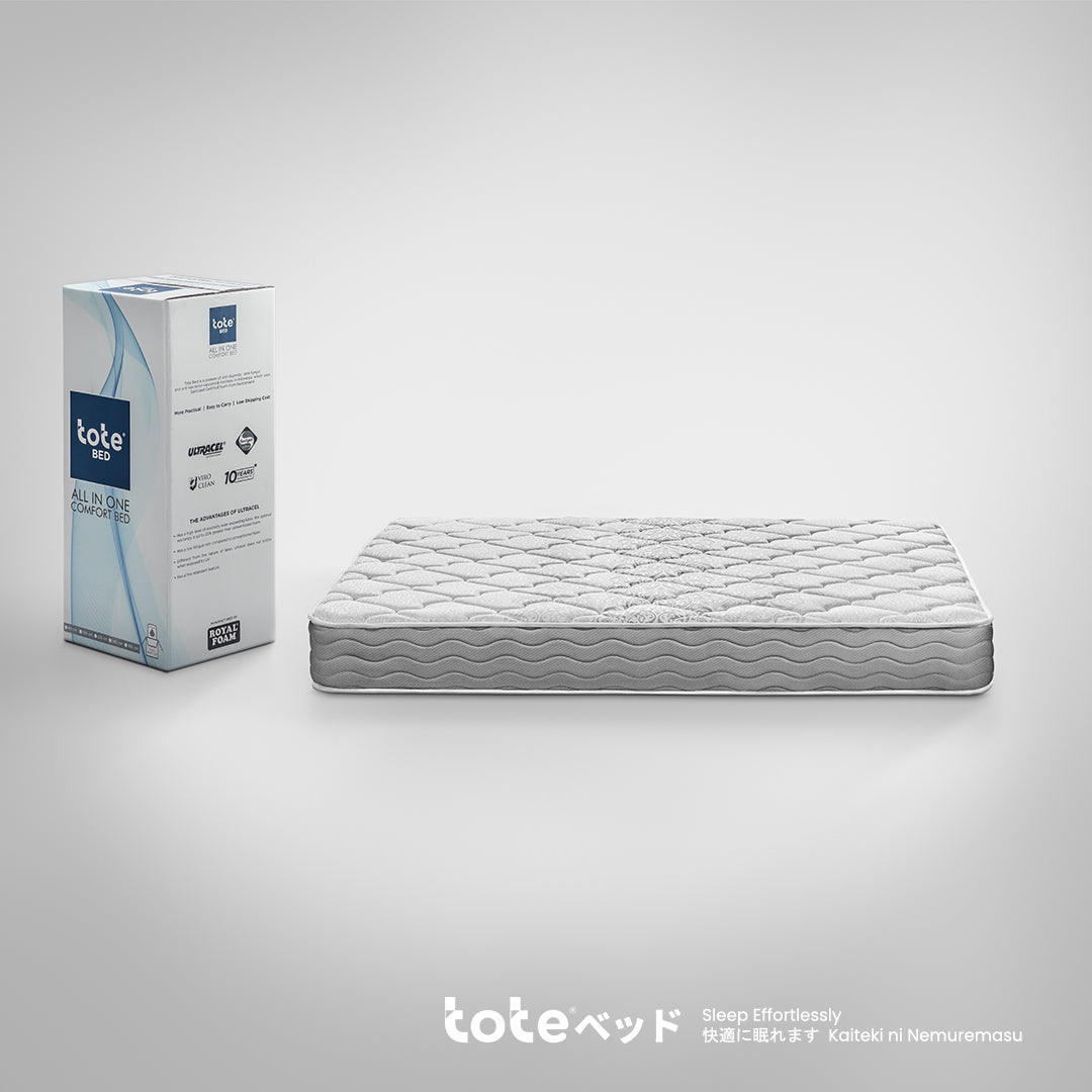 Tote Bed Pocket Spring - Single Size (FREE Bantal)
