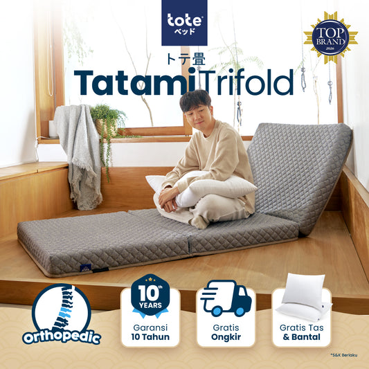 Tote Tatami Trifold | Kasur Lantai Portable Lipat Tiga