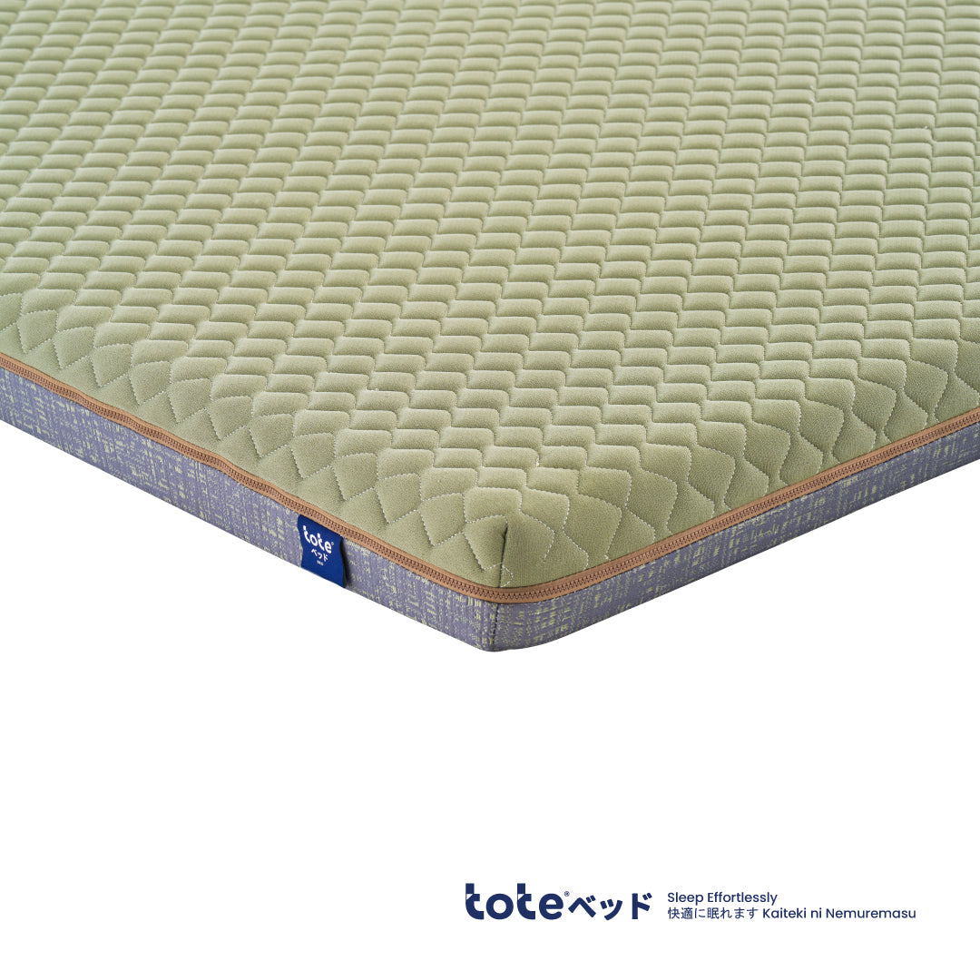 Tote Tatami Topper Latex (Single Size)