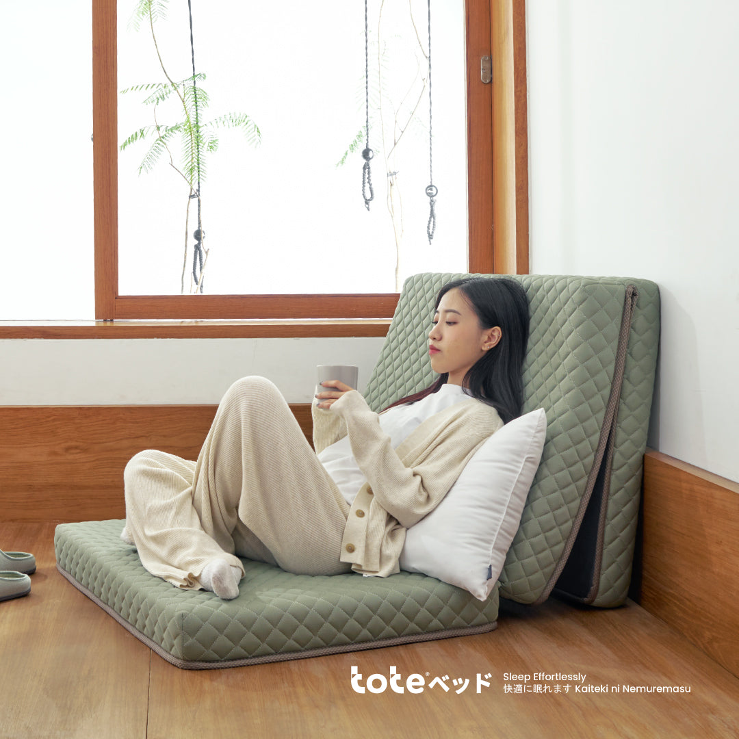 Tote Tatami Trifold | Kasur Lantai Portable Lipat Tiga