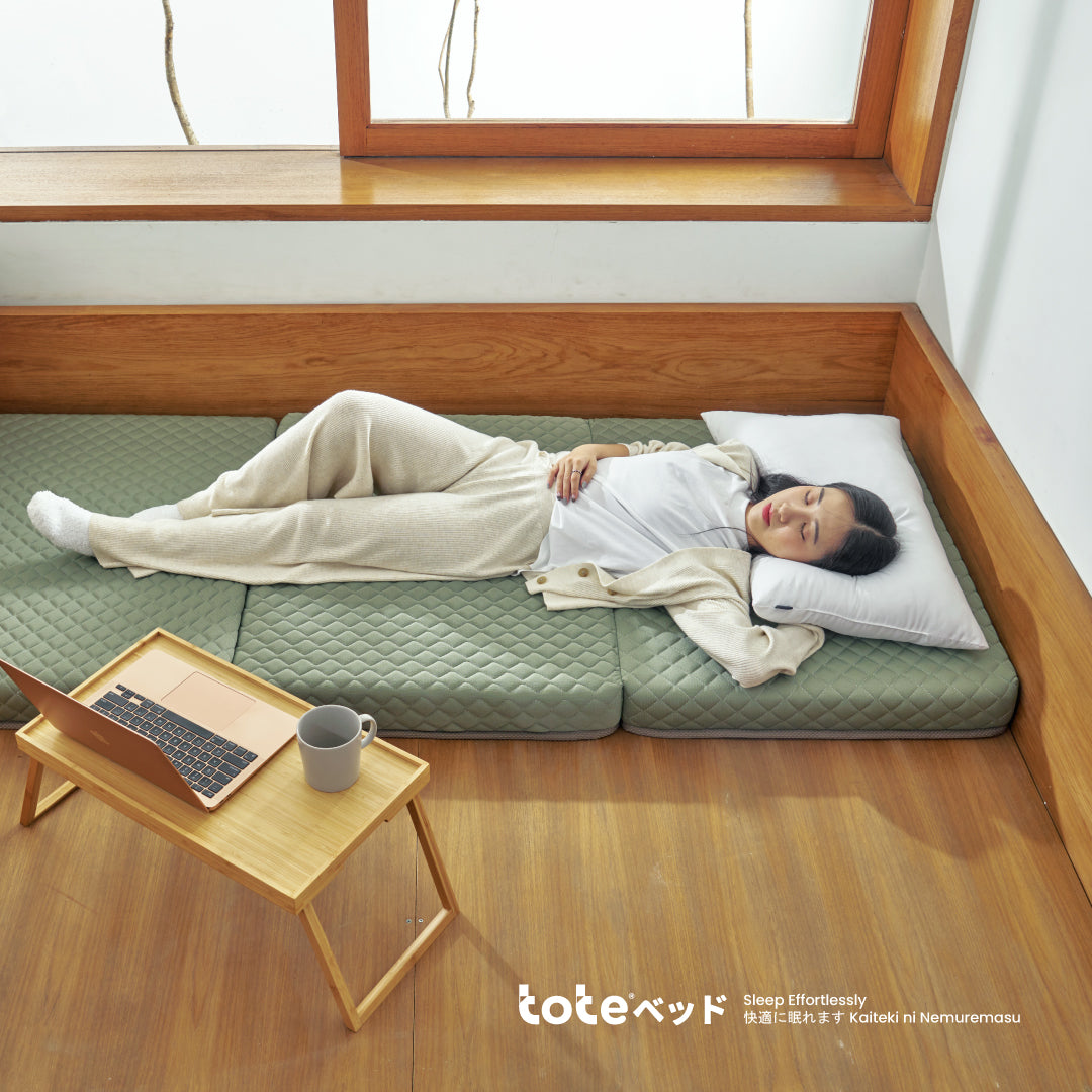 Tote Tatami Trifold | Kasur Lantai Portable Lipat Tiga