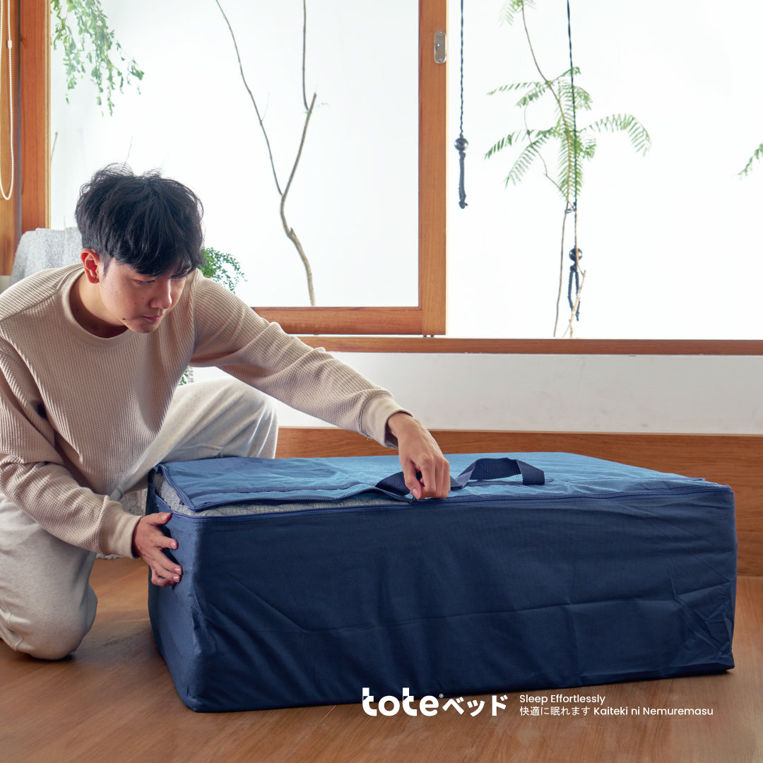 Tote Tatami Trifold | Kasur Lantai Portable Lipat Tiga
