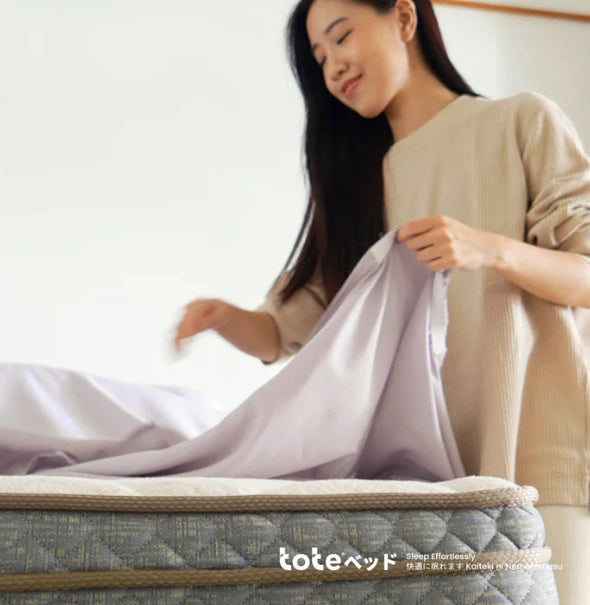 Sprei Kasur Tote Hana Linen yang Bikin Kamarmu Makin Estetik