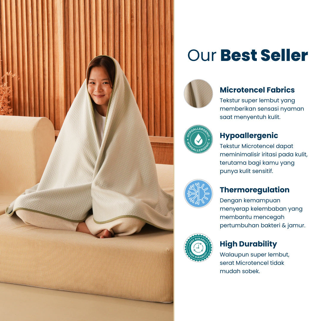 Tote Hana Hadakake | Selimut Travel Blanket