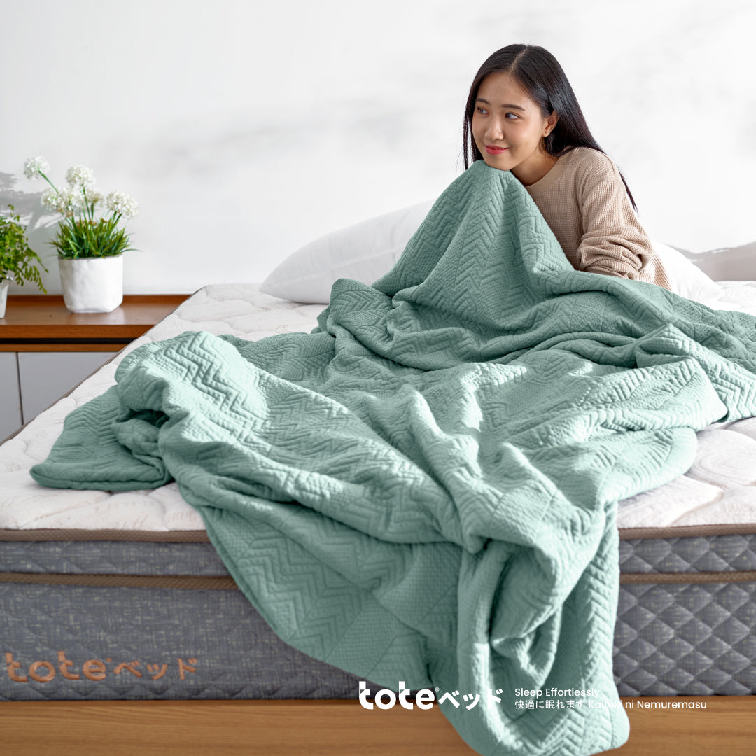 Tote Hana Blanket | Selimut Dewasa Tebal Bed Cover