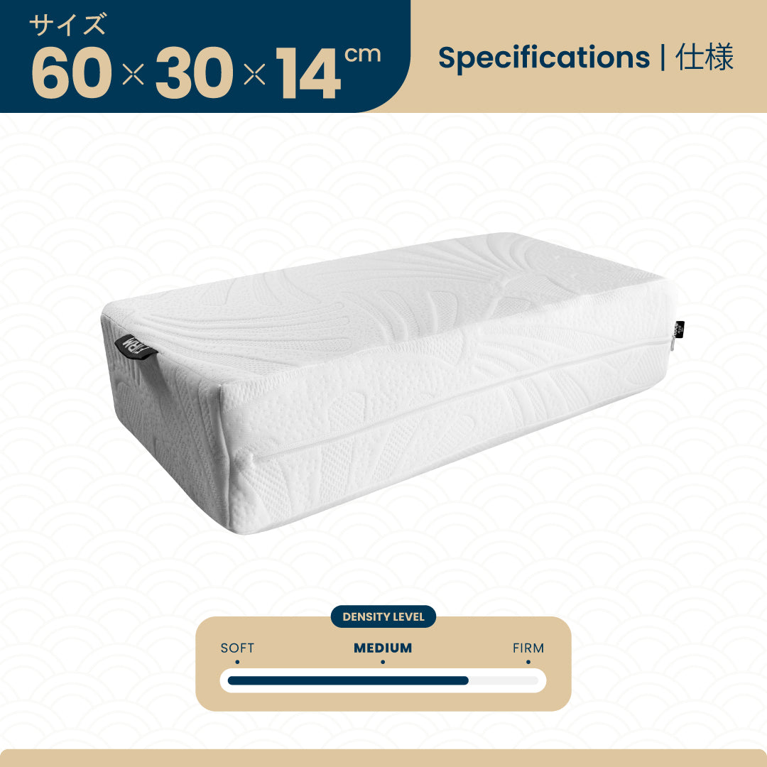 Tote Kumo Yokene Pillow | Bantal Tidur Miring Memory Foam