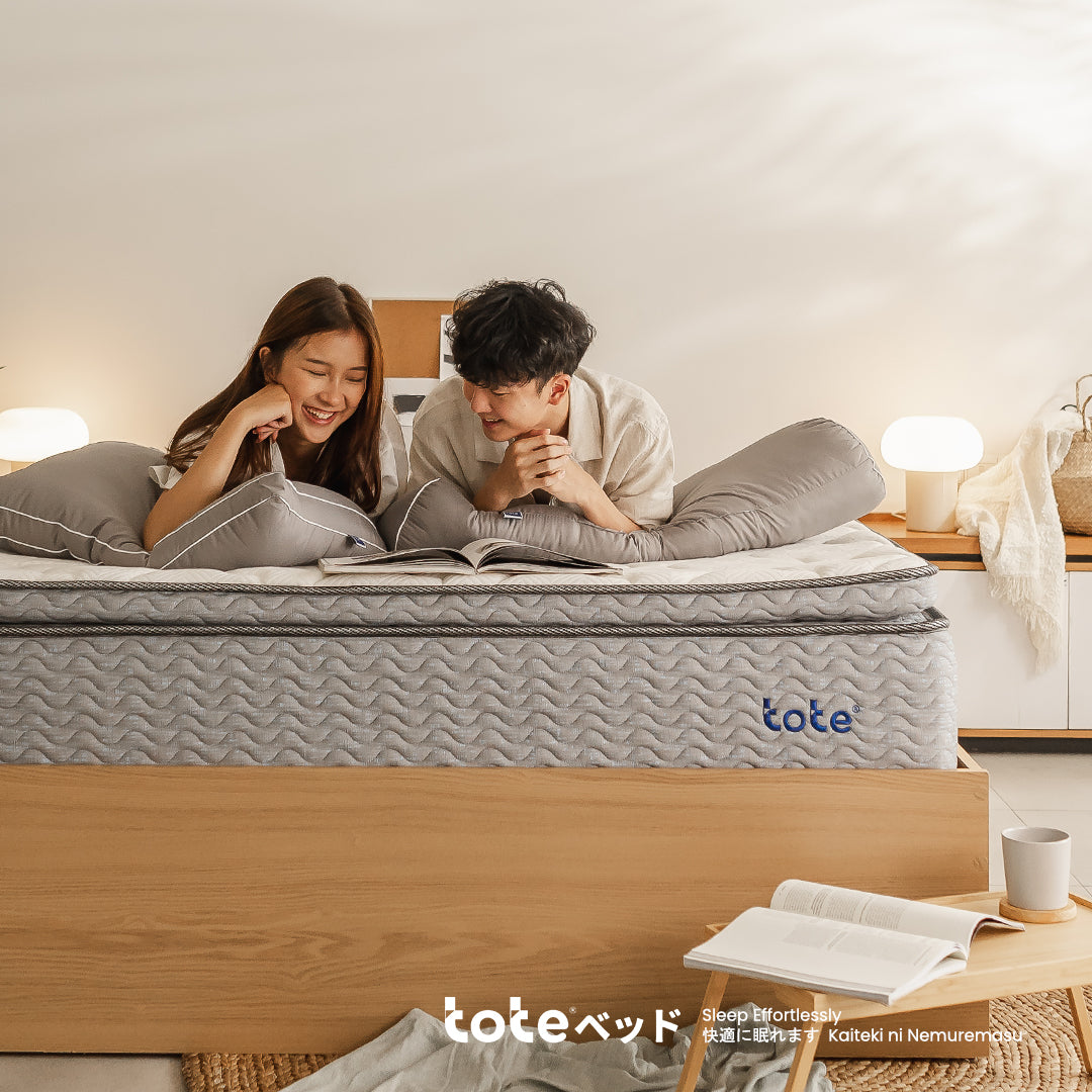 Tote Euro Latex™ Pillow Top Spring Bed / Vacuum Mattress / Kasur Box (Double Size)