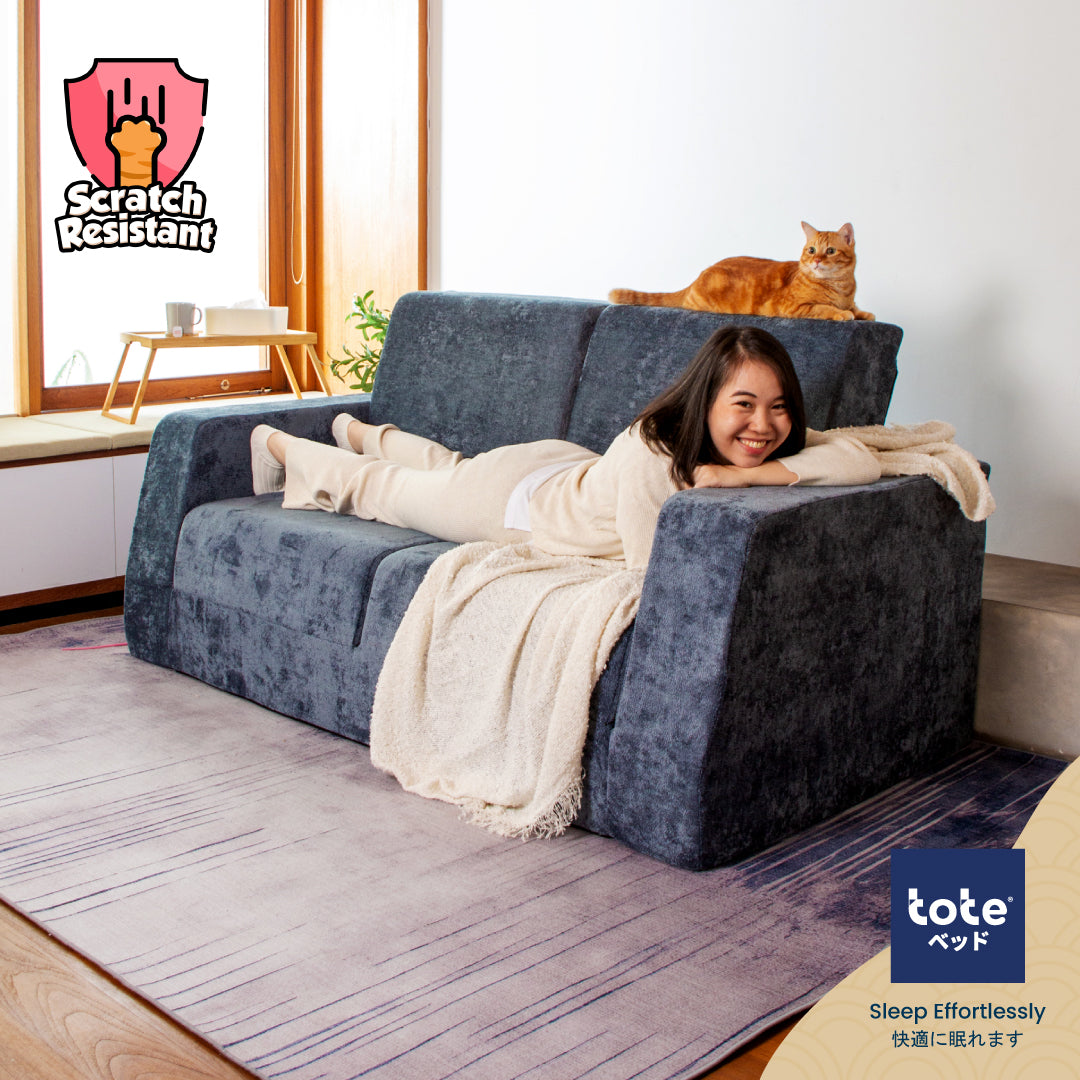 Tote Tatami Petto | Pet Friendly Sofa Tahan Cakaran Kucing