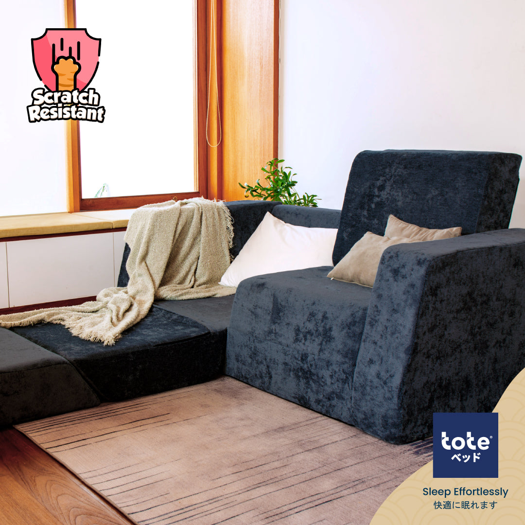 Tote Tatami Petto | Pet Friendly Sofa Tahan Cakaran Kucing