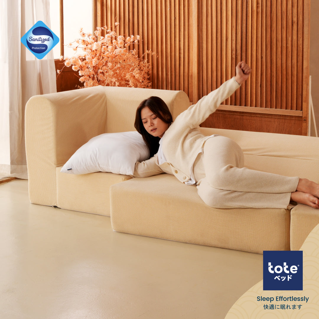 Tote Tatami Seijaku | Sofa Lipat Lantai