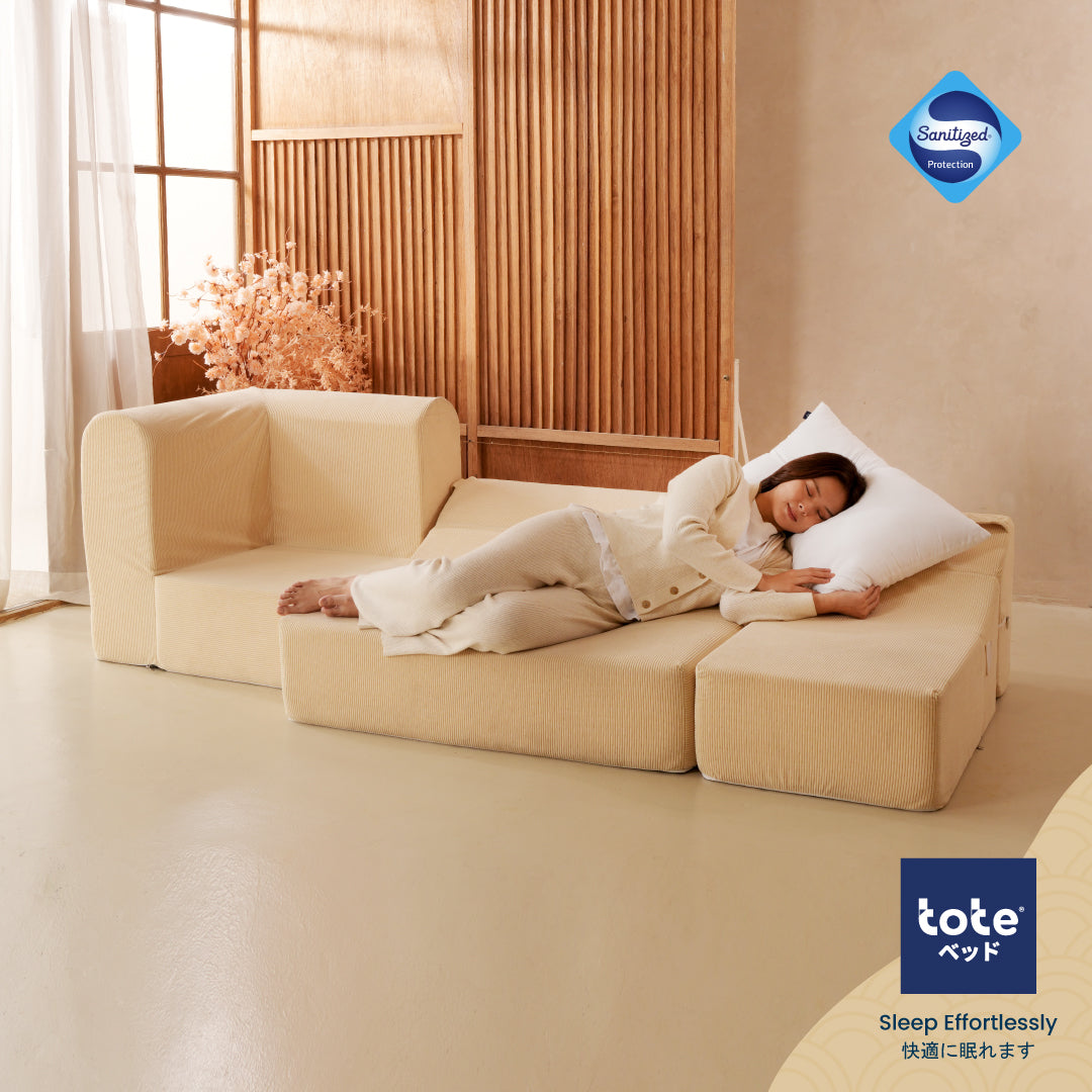 Tote Tatami Seijaku | Sofa Lipat Lantai