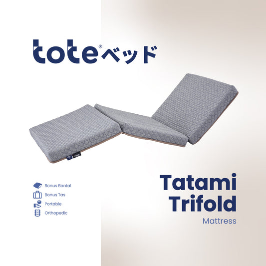 Tote Tatami Trifold | Kasur Lantai Portable Lipat Tiga