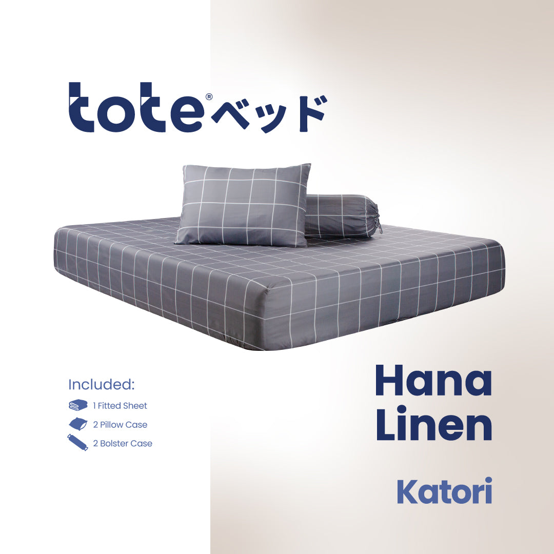 Tote Hana Linen | Sprei Aesthetic Katun Jepang