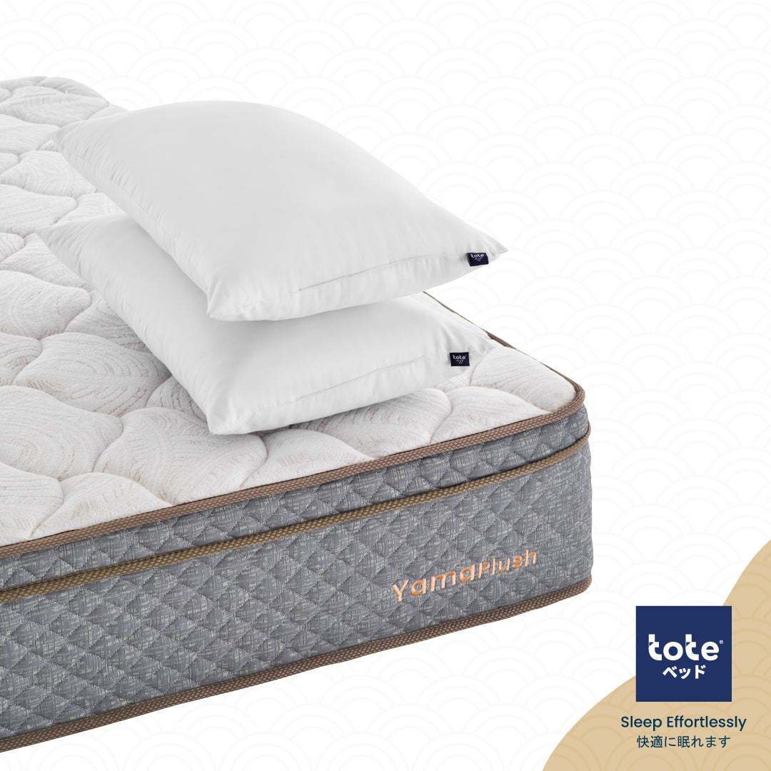Tote Yama Plush | Kasur Pocket Spring Bed Plush Top Vacuum Dalam Box