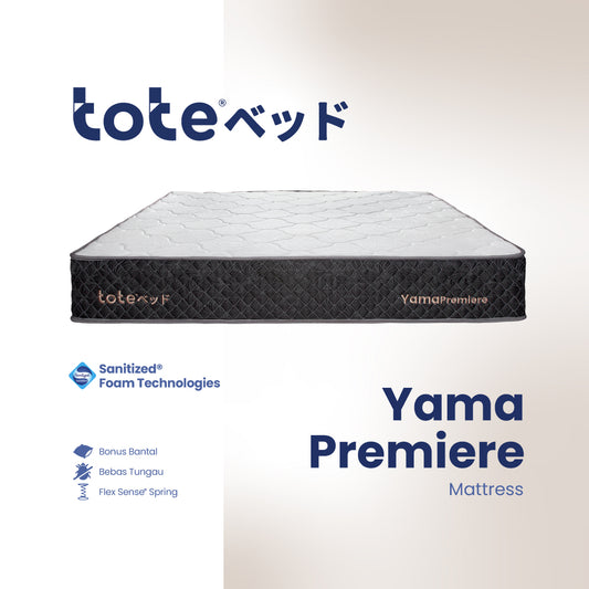 Tote Yama Premiere Kasur | Spring Bed Vacuum Dalam Box (Single Size)