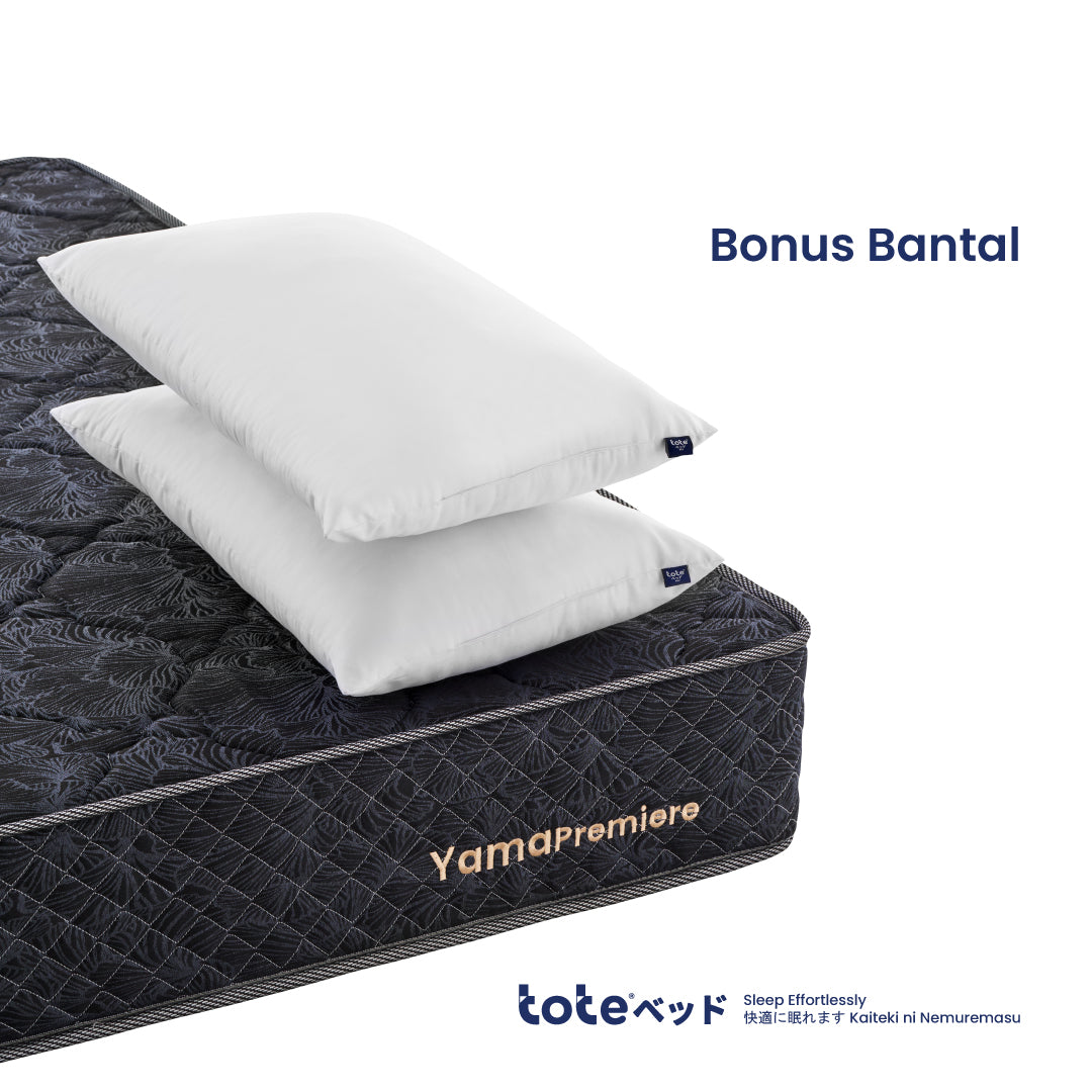 Tote Yama Premiere Kasur | Spring Bed Vacuum Dalam Box (Double Size)